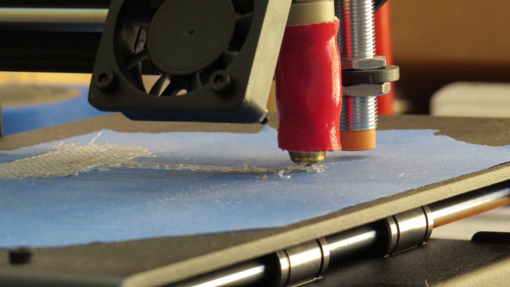 3D printer - printproces